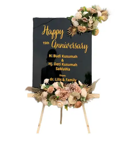 Papan Bunga Akrilik Cawitali